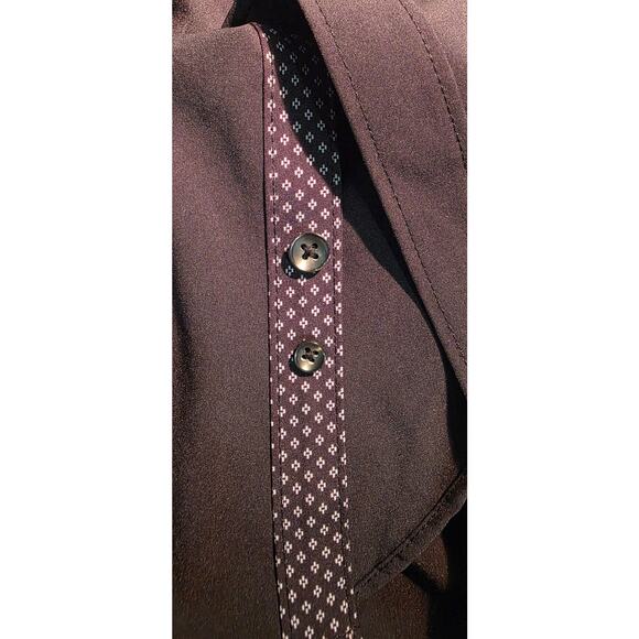 Kilburne Finch Men's Long Sleeve Black Button‎ Front Shirt Size S - Picture 5 of 6